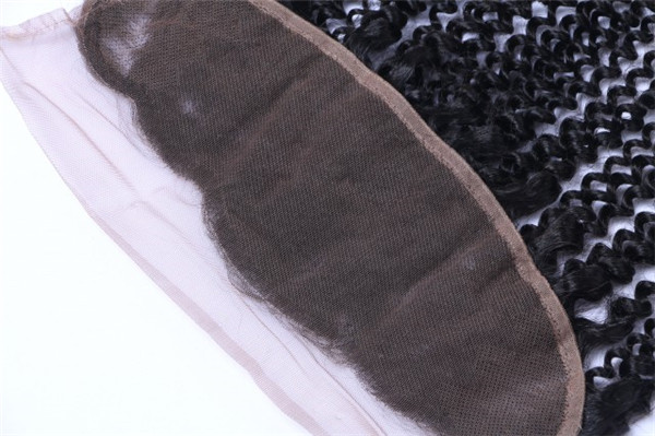 Short virgin hair bundles with lace closure XS025